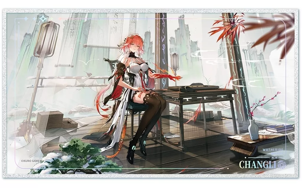 Nagare-Ressor Theme Splash Art Embossed Colored Paper 