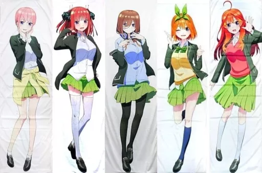 抱き枕カバー・シーツ　全5種セット いつも一緒抱き枕カバー 「五等分の花嫁∬」 抱き枕カバー・シーツ 全5種セット いつも一緒抱き枕カバー 「五