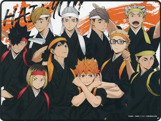 ブランケット 集合 ブランケット 和装応援団 「ハイキュー!!ストア