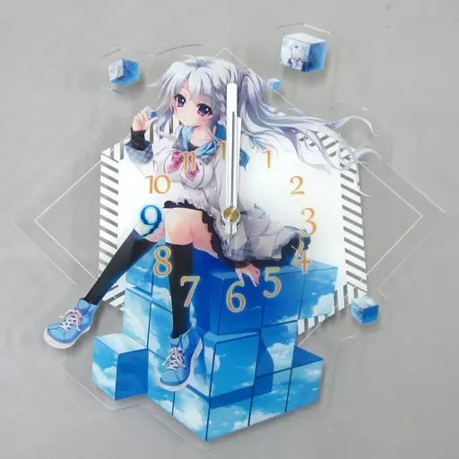 海外輸入 インボイス 9-nine- 新海天 アクリルクロック つぶせる その他