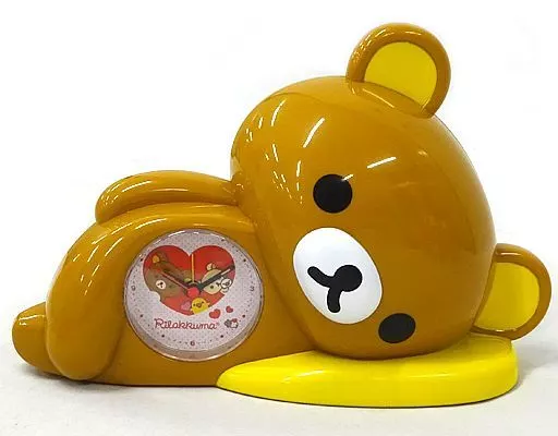 Clock and wall clock Rilakkuma 3D Alarm Clock ~ Heart ~ (Red