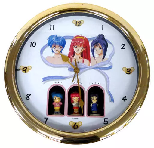 置き時計・壁掛け時計(キャラクター)　集合 からくり時計 「ときめきメモリアル」 置き時計・壁掛け時計 [破損品/動作不良品] 集合 からくり時計