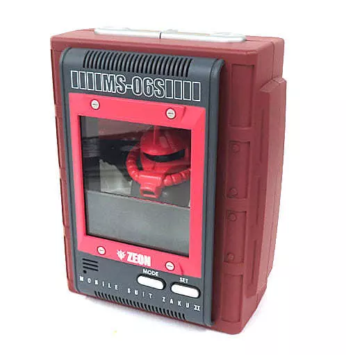 希少】ガンダム シャア ザク 目覚まし時計 ガンダム 目覚まし時計 ZEON