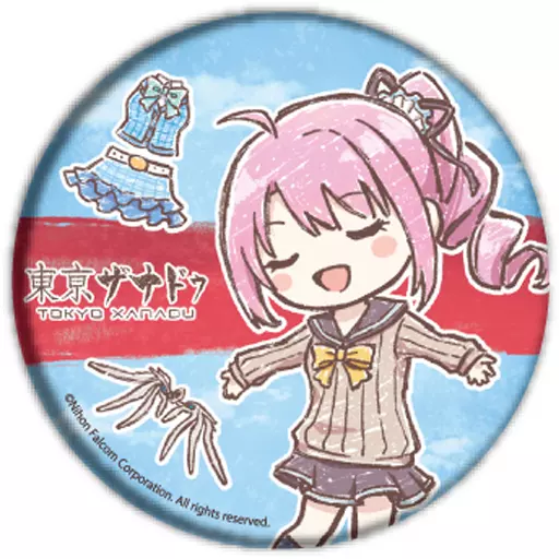 かんなぎ アートグラフC Tokyo Xanadu metal badge 03. Graph Art Design