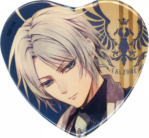 A La Carte] Dante / ファルツォーネ Heart-shaped metal badge