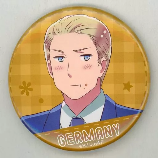 ヘタリア 　World★Stars　 キャラバッジコレクション　ドイツ バッジ・ピンズ ドイツ 「ヘタリア World☆Stars キャラバッジ