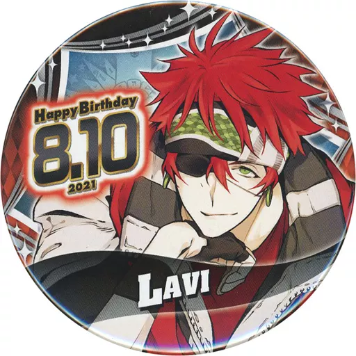 バッジ・ピンズ ラビ(2021年) バースデイ缶バッジ 「D.Gray-man