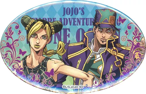 空條徐倫&空條承太郎徽章<JOJO的奇妙冒險JOJO WORLD>第六部迷你游戲