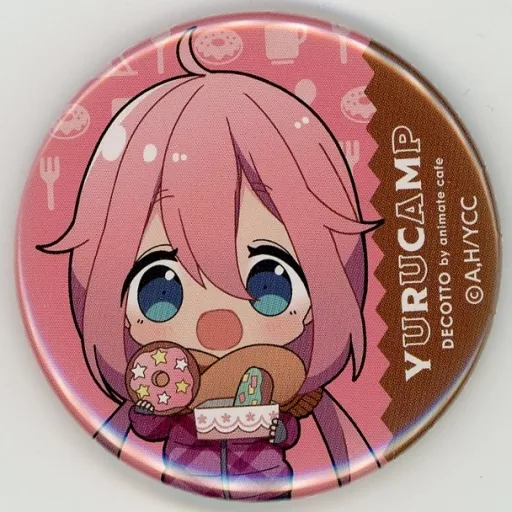 バッジ・ピンズ 各務原なでしこ 「ゆるキャン△×DECOTTO by