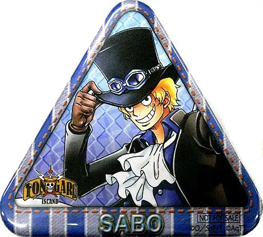 東京ワンピースタワー 限定 トンガリバースデー缶バッジ サボ サボ