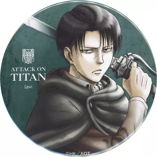 進撃の巨人 WIT 缶バッジ リヴァイ