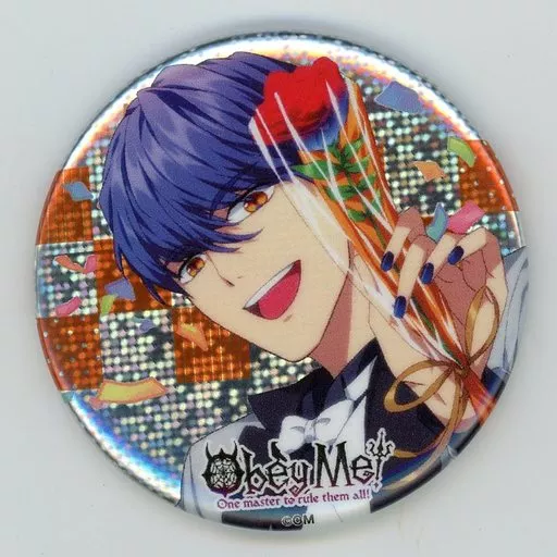 ObeyMe!　DMMスクラッチ　レヴィアタン Badge Pins Leviathan Hologram metal badge 