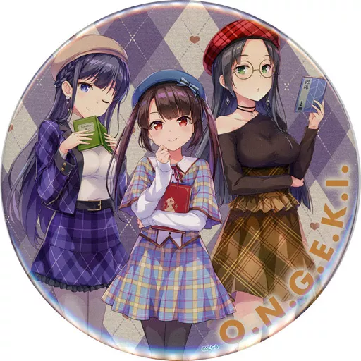 バッジ・ピンズ ONGEKI Vocal Party 04(東雲つむぎ＆三角葵＆九