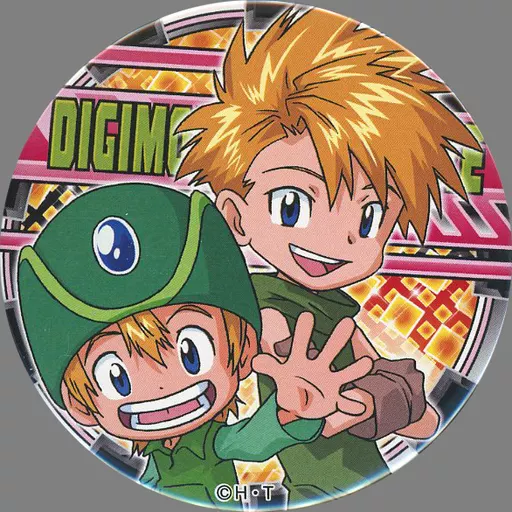 DIGIMON ADVENTURE / DIGIMON ADVENTURE 02 de Deka metal badge