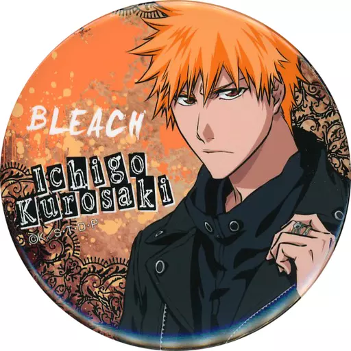 バッジ・ピンズ 黒崎一護(close up) 76mm缶バッジ 「くじ引き堂 BLEACH