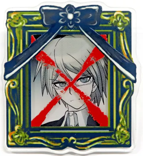 ダンガンロンパ　ダンロン　十神白夜　遺影　バッジ バッジ・ピンズ 十神白夜 「ダンガンロンパシリーズ 遺影アクリル