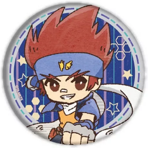 缶バッジ「メタルファイト ベイブレード 爆」04/レトロアート box