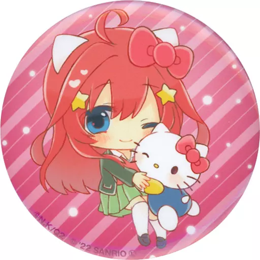 五等分の花嫁 サンリオ 五月 バッジ バッジ・ピンズ 中野五月×ハローキティ 「映画 五等分の花嫁