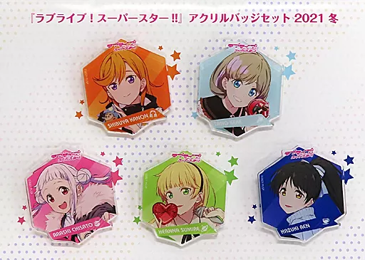 Liella! Acrylic Badge Set 2021 Winter 