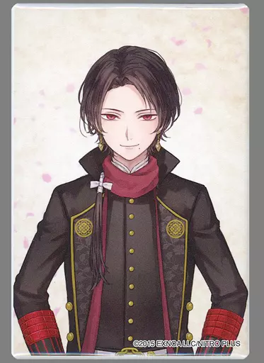 刀剣乱舞 跪坐 スクエア缶バッジ 加州清光 B98941768 限定新