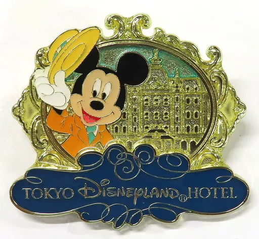 Tokyo Disneyland ピンバッジ 金メッキ Mickey Mouse Pin Badge 