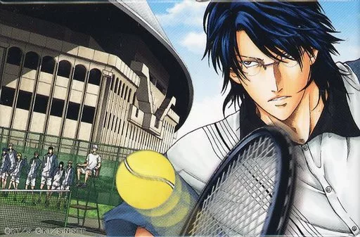 バッジ・ピンズ 27.忍足侑士 完全版缶バッジ 「テニスの王子様 許斐剛