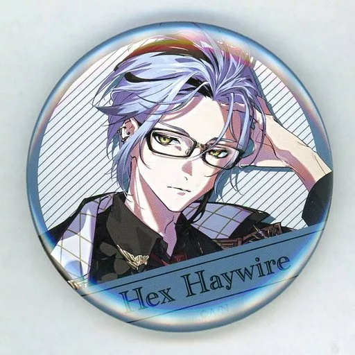 にじさんじ ヘックス ヘイワイヤー hex haywire 缶バッジ 10 NIJISANJI ENヘックス・ヘイワイヤー缶バッジ