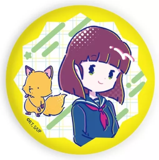 うる星やつら_ぺたん娘缶バッジ vol.1 三宅しのぶ | 公式グッズ