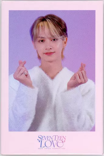 SEVENTEEN ジュン スクエア缶バッジ  2023 Badge Bins Jun Square metal badge 