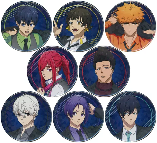 ブルロ 千切 豹馬 スーツ TSUTAYA ホログラム 缶バッジ 千切豹馬 ブルーロック ブルロ TSUTAYA スーツ 缶バッジ 【公式通販】