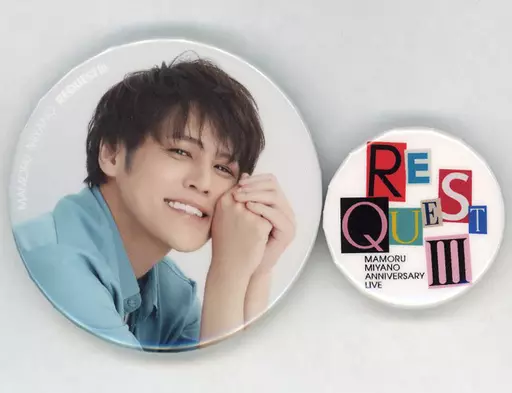 バッジ・ピンズ 宮野真守 缶バッジセットA(2個セット) 「宮野真守