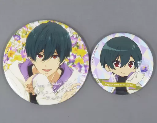Free!　Link up Smile!　缶バッジ 桐嶋 郁弥 Free!シリーズ Link up Smile! Birthday | 京アニショップ！