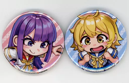 Badge Pins Mami Shimada & Kazumi Hasebe 2 Can Batches 