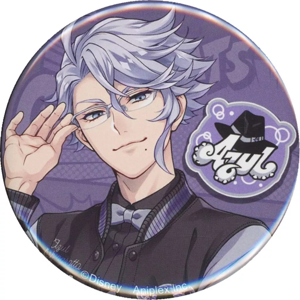 ツイステ アズール 缶バッジ ユニオンバースデー ツイステ アズール 缶