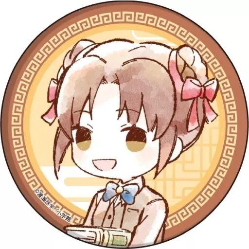 バッジ・ピンズ 夕城美朱 「ふしぎ遊戯 缶バッジ 05.レトロ