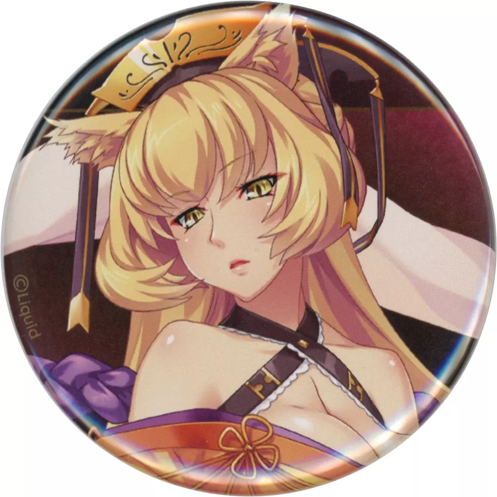 バッジ・ピンズ 缶バッジ セット FANZAオンラインくじ 黒獣 バッジ・ピンズ 14.コハク 缶バッジ 「FANZAオンラインくじ 黒獣」 E