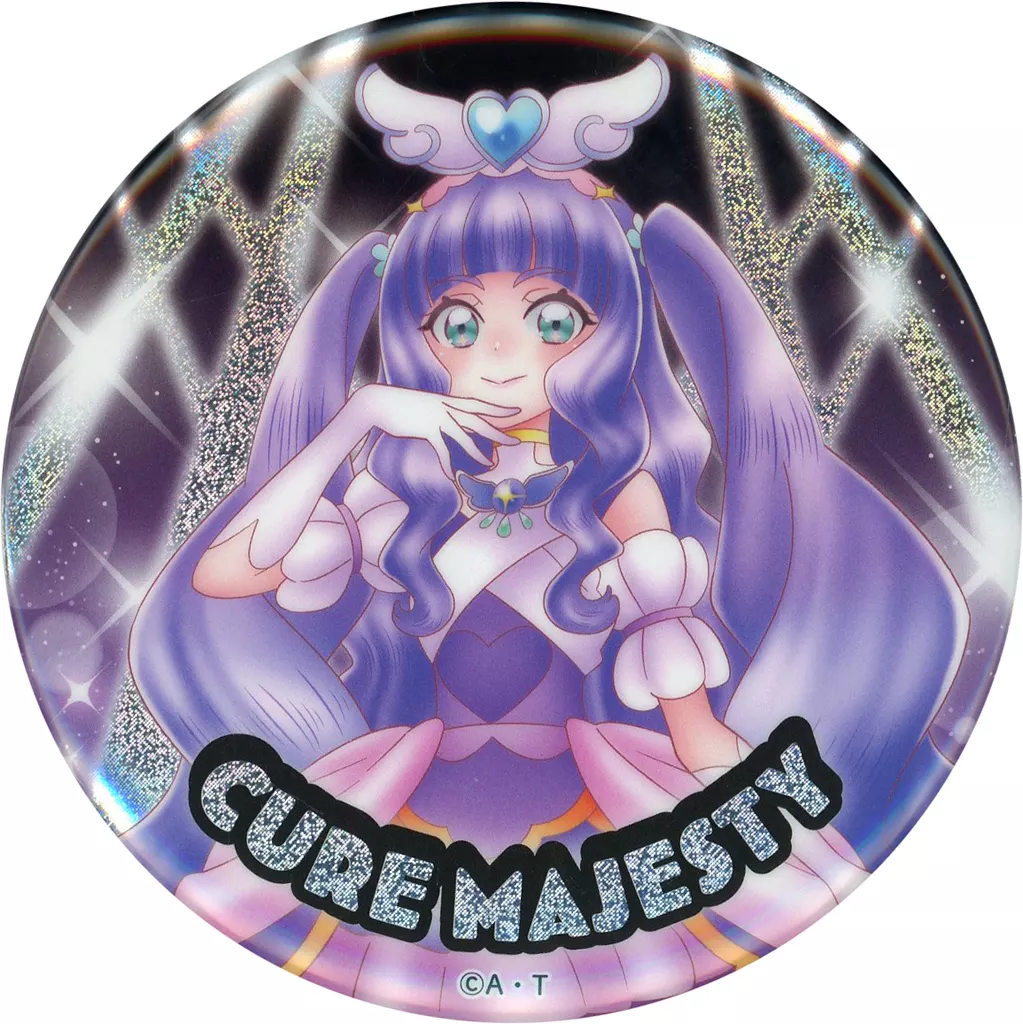 全プリキュアLIVE　缶バッジ　キュアマジカル Cure Majesty 