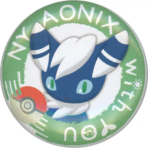 バッジ・ピンズ ニャオニクス(オスのすがた) 缶バッジ POKEMON