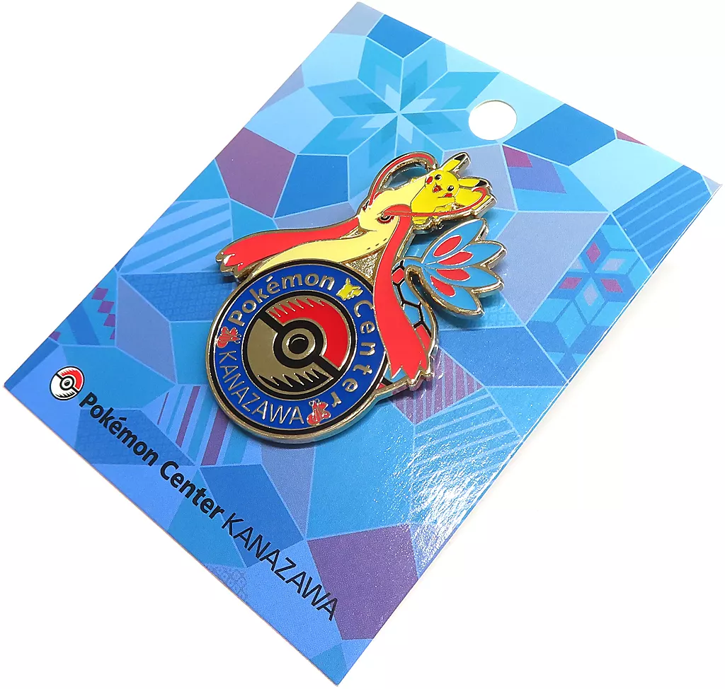 Pikachu Milokaros Logo Pins Pokemon Center Kanazawa Pocket Monsters Pikachu Milokaros Logo Pins Pokemon Center Kanazawa Pocket Monsters