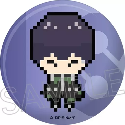 Soshiro HOSHINA' Kaiju 8 Pixel Arts Series metal badge' | Goods