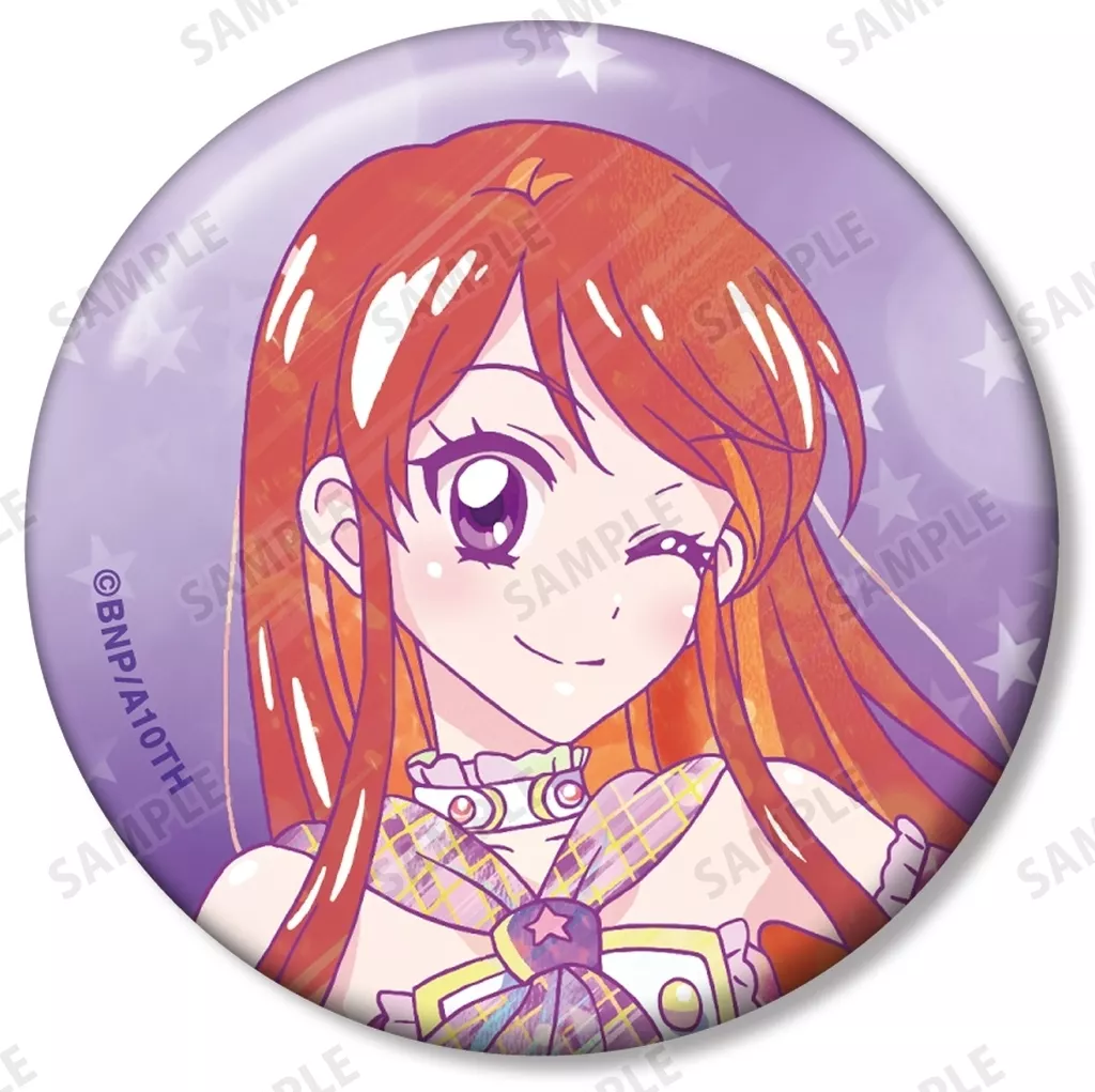 アイカツ 紫吹蘭 プライズ 缶バッジ アイカツ 紫吹蘭 グリッター缶バッジ - メルカリ