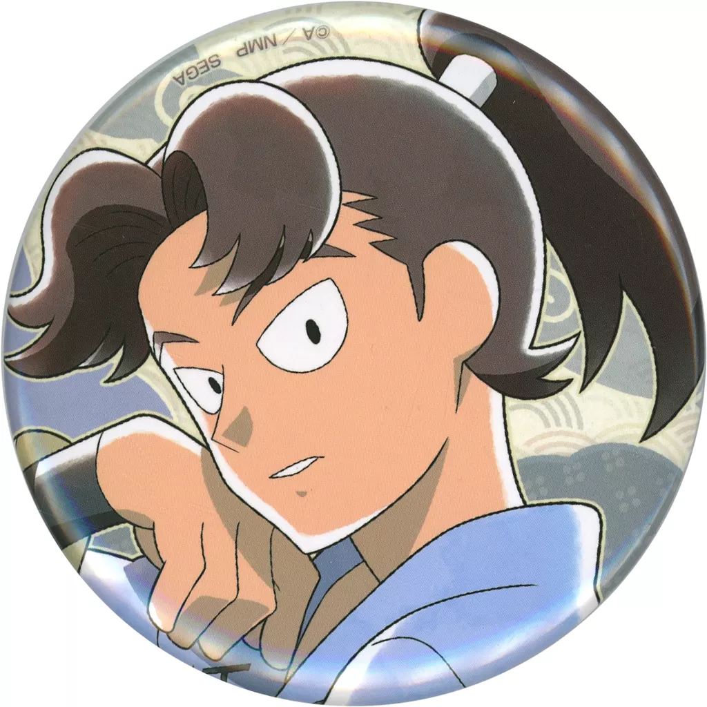 忍たま乱太郎 セガラッキーくじ 山田利吉 缶バッジ バッジ・ビンズ 山田利吉 缶バッジ 「セガ ラッキーくじ 『劇場版 忍