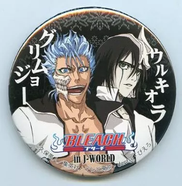 BLEACH ウルキオラ & グリムジョー in J-WORLD 缶バッジ BLEACH ウルキオラ & グリムジョー in J-WORLD 缶バッジ（BLEACH