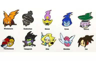 Missing Case] 1st Hitodama Pins Collection (10-piece set) 