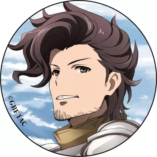Gbf Rackham Sticker Badge Pins (Victor Character) Rackam metal badge 「 GRANBLUE FANTASY The ...