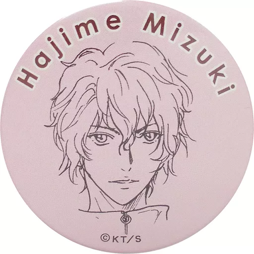 新テニスの王子様 許斐剛200キャラ描き下ろし缶バッジ 桜色ver氷