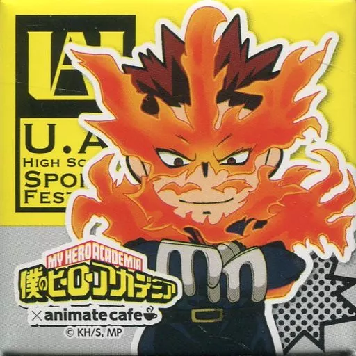 僕のヒーローアカデミア』バースデイ缶バッジ エンデヴァー
