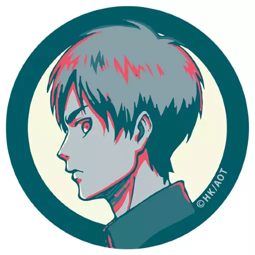 バッジ・ピンズ(キャラクター) エレン・イェーガー(横顔) 「進撃の巨人