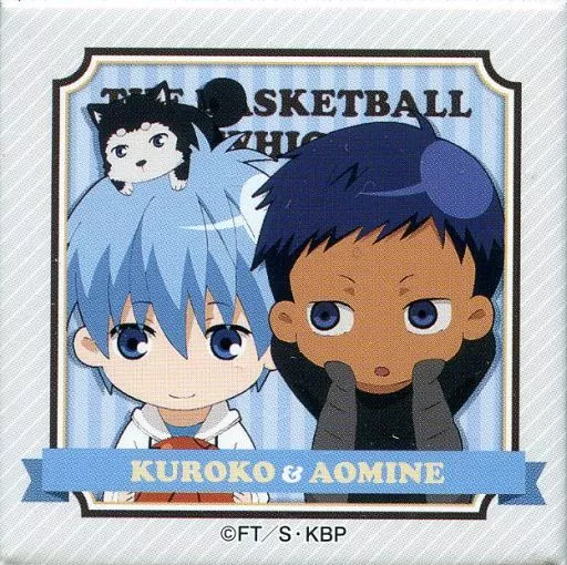 バッジ・ピンズ(キャラクター) 黒子テツヤ＆青峰大輝 「黒子のバスケ