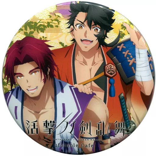 Yoshiyuki Mutsunokami & Tonbokiri Extra-Large metal badge 「 Live